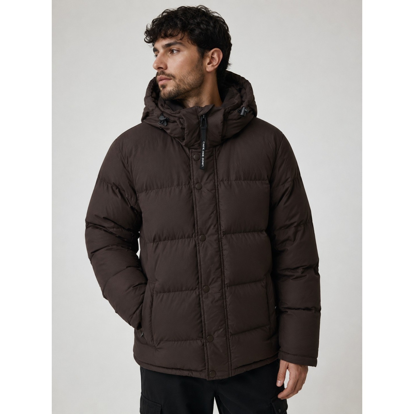 Aritzia The Super Puff Men's Climate S Brown Winter Quiet Luxury Insulated Down